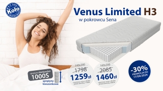 Materac Venus Limited H3 -30%