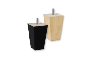 Noga drewniana trapez 12 cm